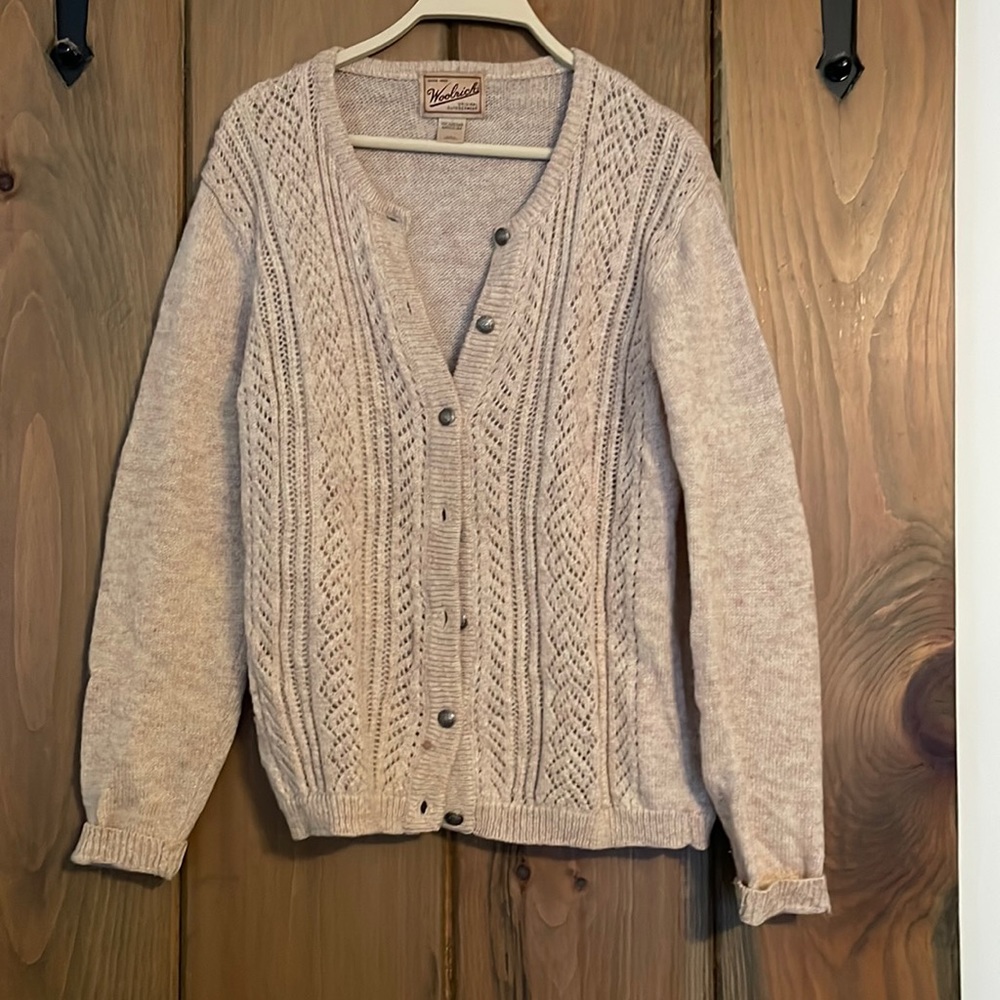 VINTAGE womens Woolrich cardigan